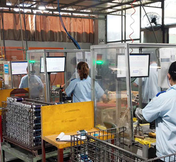 艾普智能儀器—鑄鋁轉(zhuǎn)子測(cè)試系統(tǒng)應(yīng)用現(xiàn)場(chǎng)