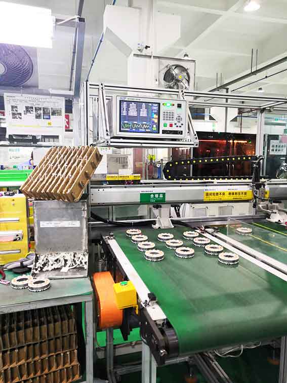 艾普智能儀器-直流無刷電機(jī)定子自動化檢測應(yīng)用現(xiàn)場