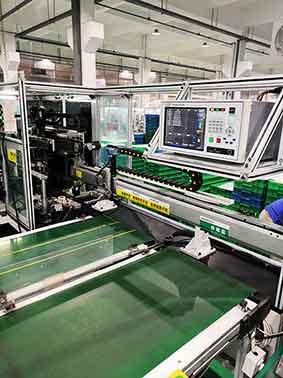 艾普智能儀器-直流無刷電機(jī)定子自動化檢測應(yīng)用現(xiàn)場