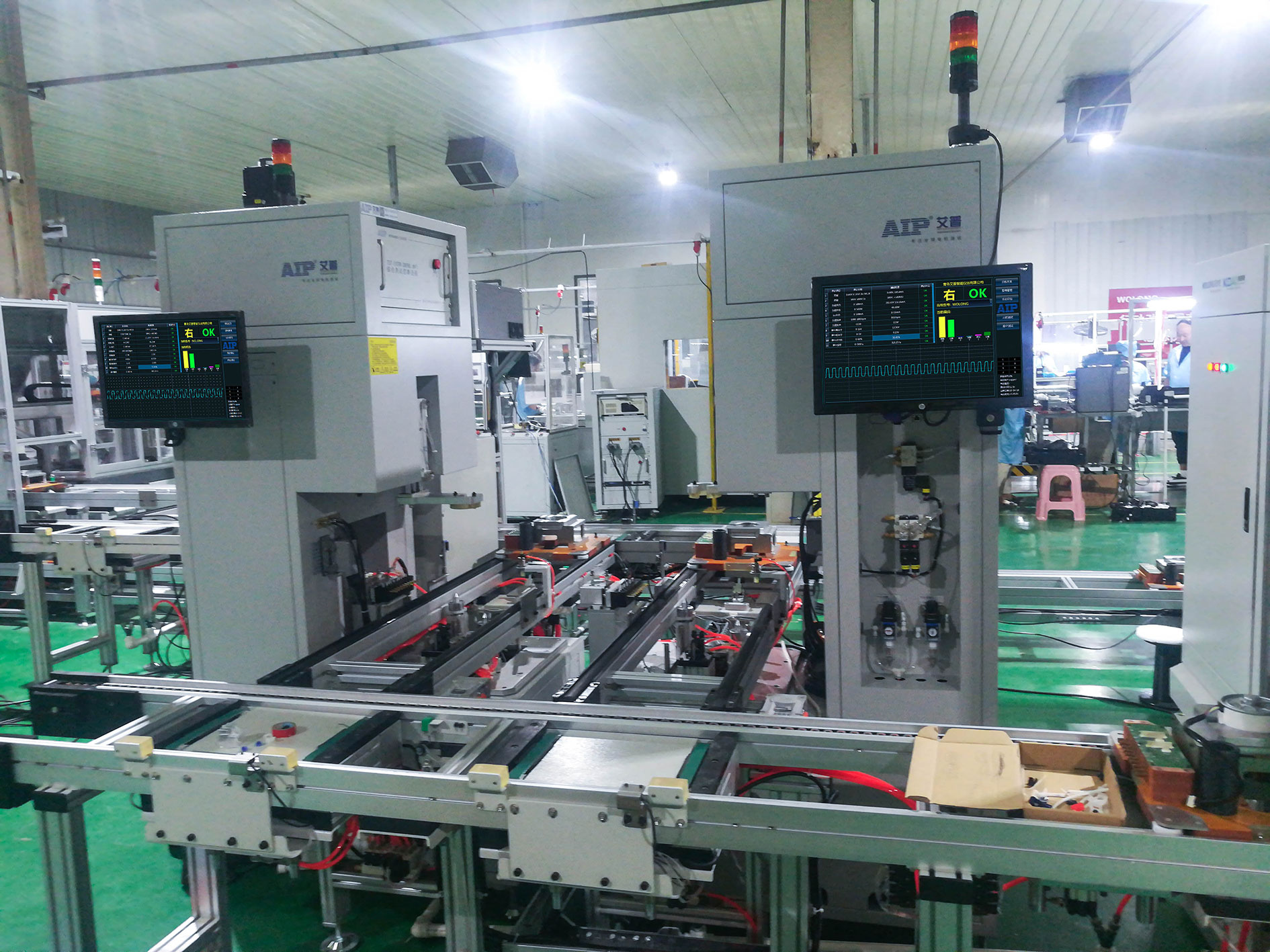 艾普智能--空調(diào)風(fēng)扇無刷電機加載應(yīng)用現(xiàn)場