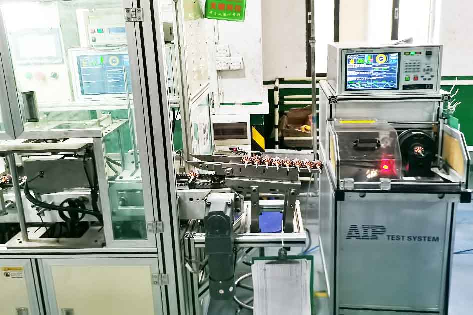 電機(jī)電樞轉(zhuǎn)子綜合測試系統(tǒng)應(yīng)用現(xiàn)場