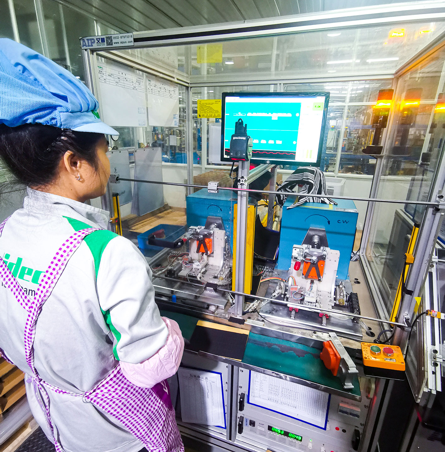 艾普智能—減速機(jī)電機(jī)無刷加載測試系統(tǒng)