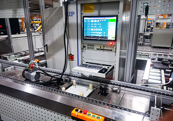 艾普智能—新能源電機定子測試系統(tǒng)應用現(xiàn)場