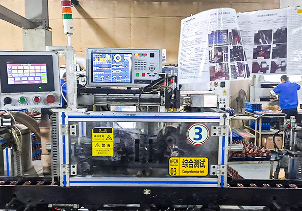 電機(jī)電樞轉(zhuǎn)子綜合測(cè)試系統(tǒng)應(yīng)用現(xiàn)場(chǎng)