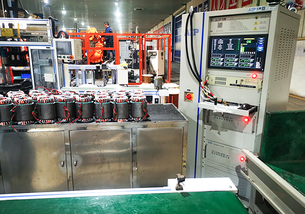 大匝間測(cè)試系統(tǒng)應(yīng)用現(xiàn)場(chǎng)