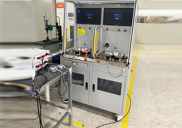 凈化器無刷電機測試設(shè)備應(yīng)用現(xiàn)場