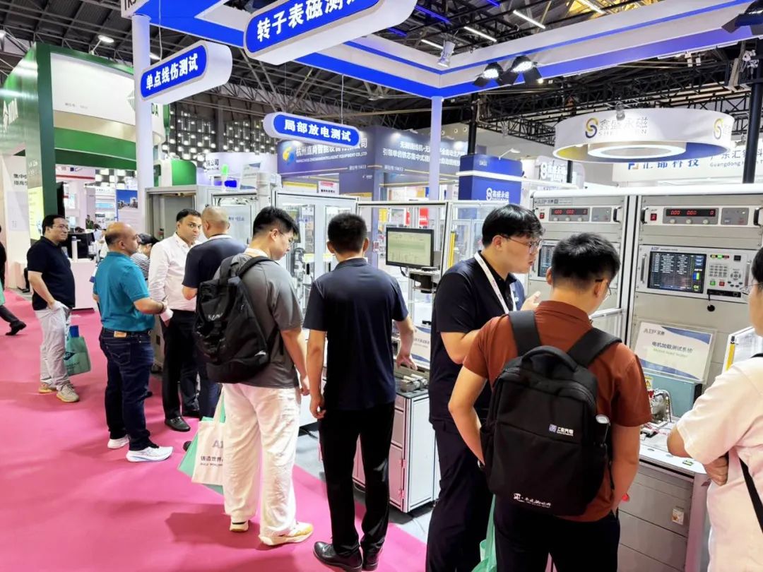 艾普智能攜國產(chǎn)電機測試設(shè)備亮相CWIEME，反向輸出全球市場