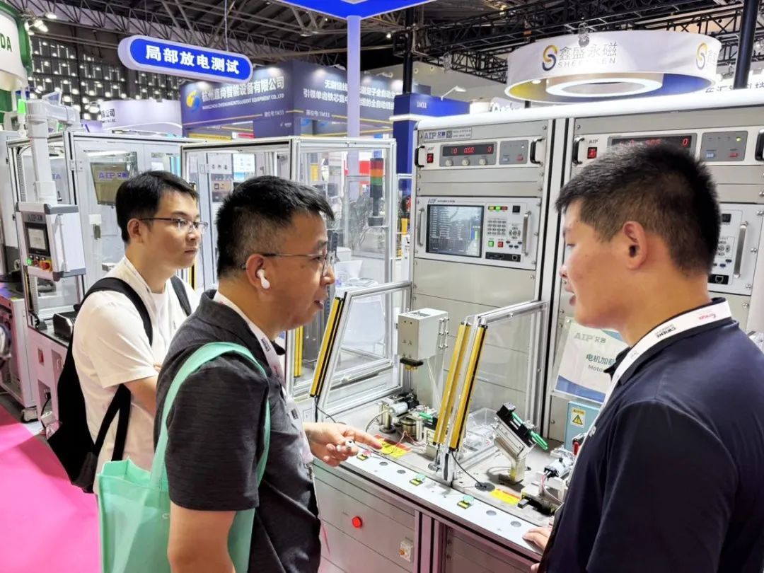 艾普智能攜國產(chǎn)電機測試設(shè)備亮相CWIEME，反向輸出全球市場