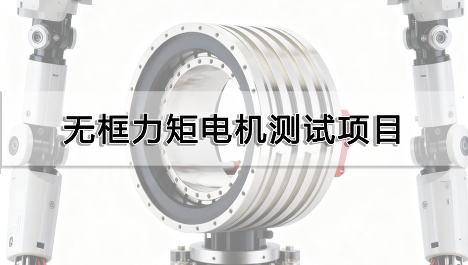無框力矩電機(jī)測試項(xiàng)目