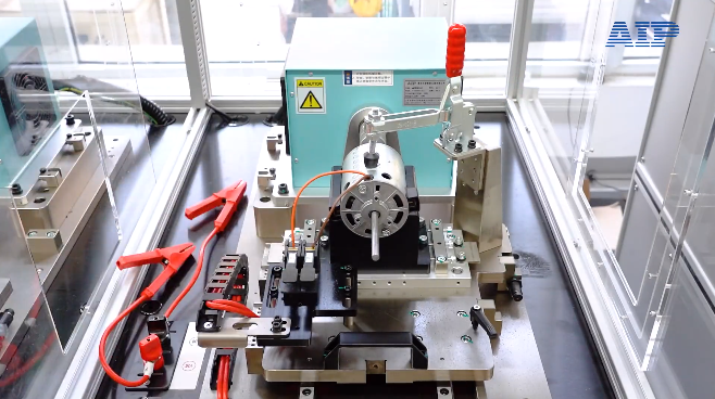 汽車暖通電機測試設備應用現(xiàn)場—AIP艾普